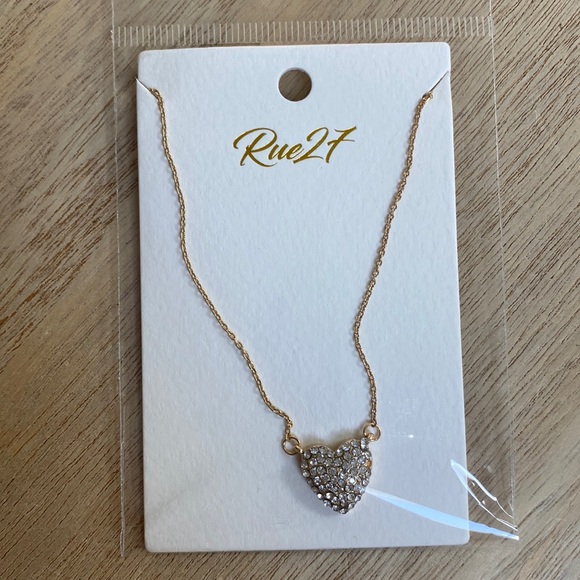 🎉HP🎉 Rue 27 Heart Pendant Necklace 💗 Gold - Picture 15 of 16